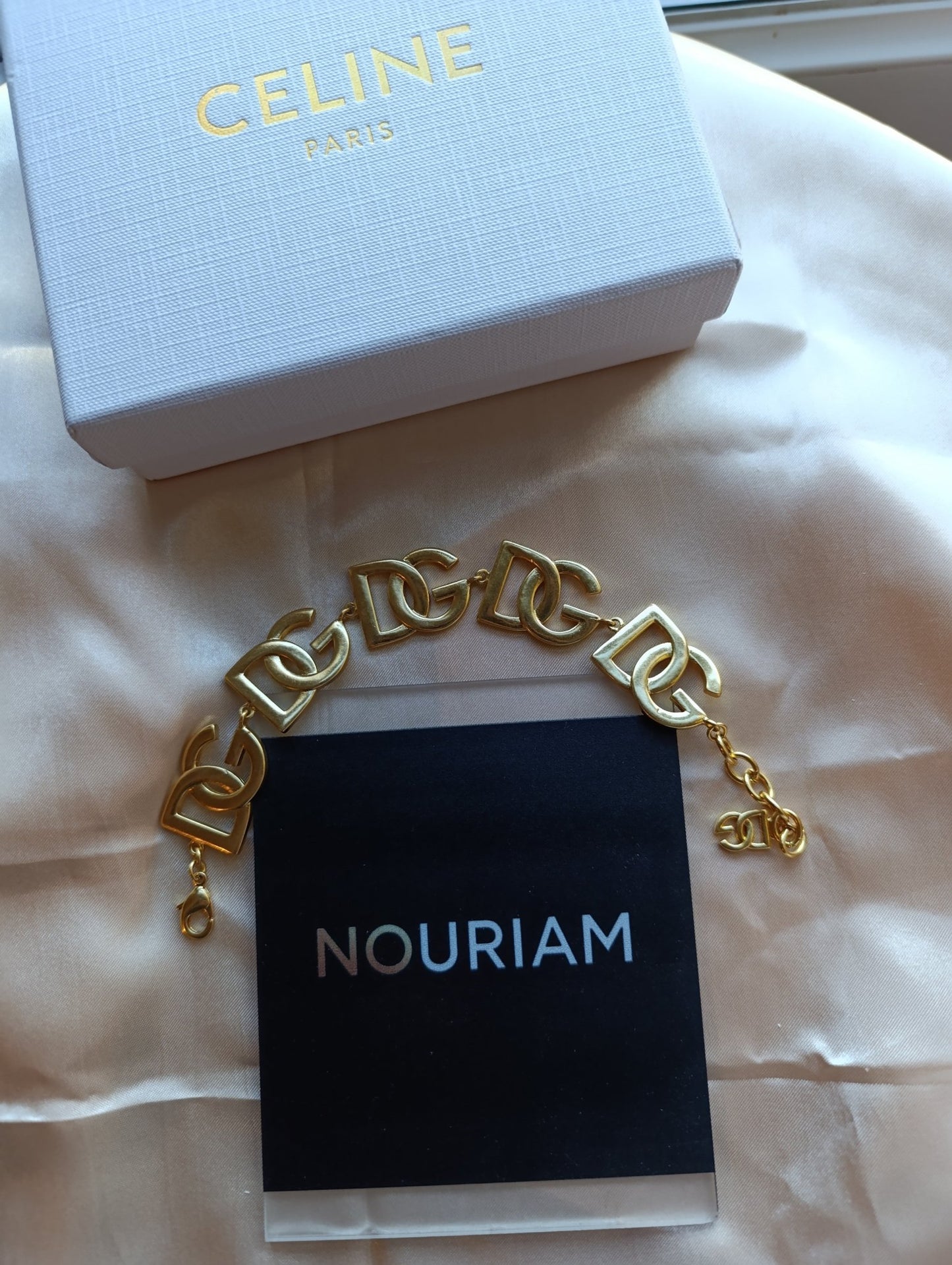 Bracelet goldy en acier inoxydable - Nouriam