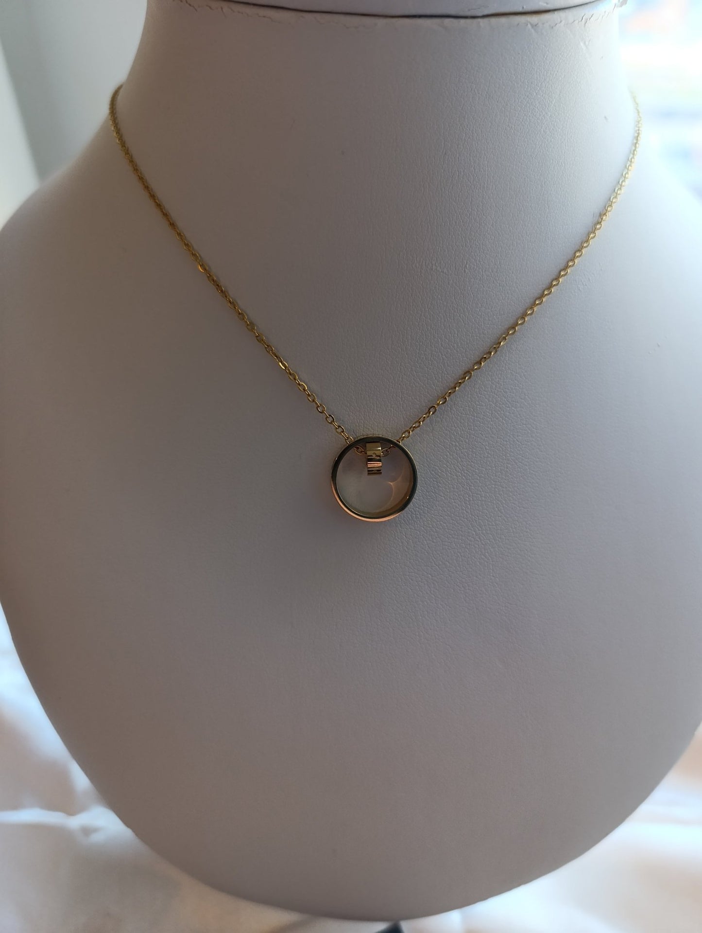 Collier c - love en acier inoxydable - Nouriam
