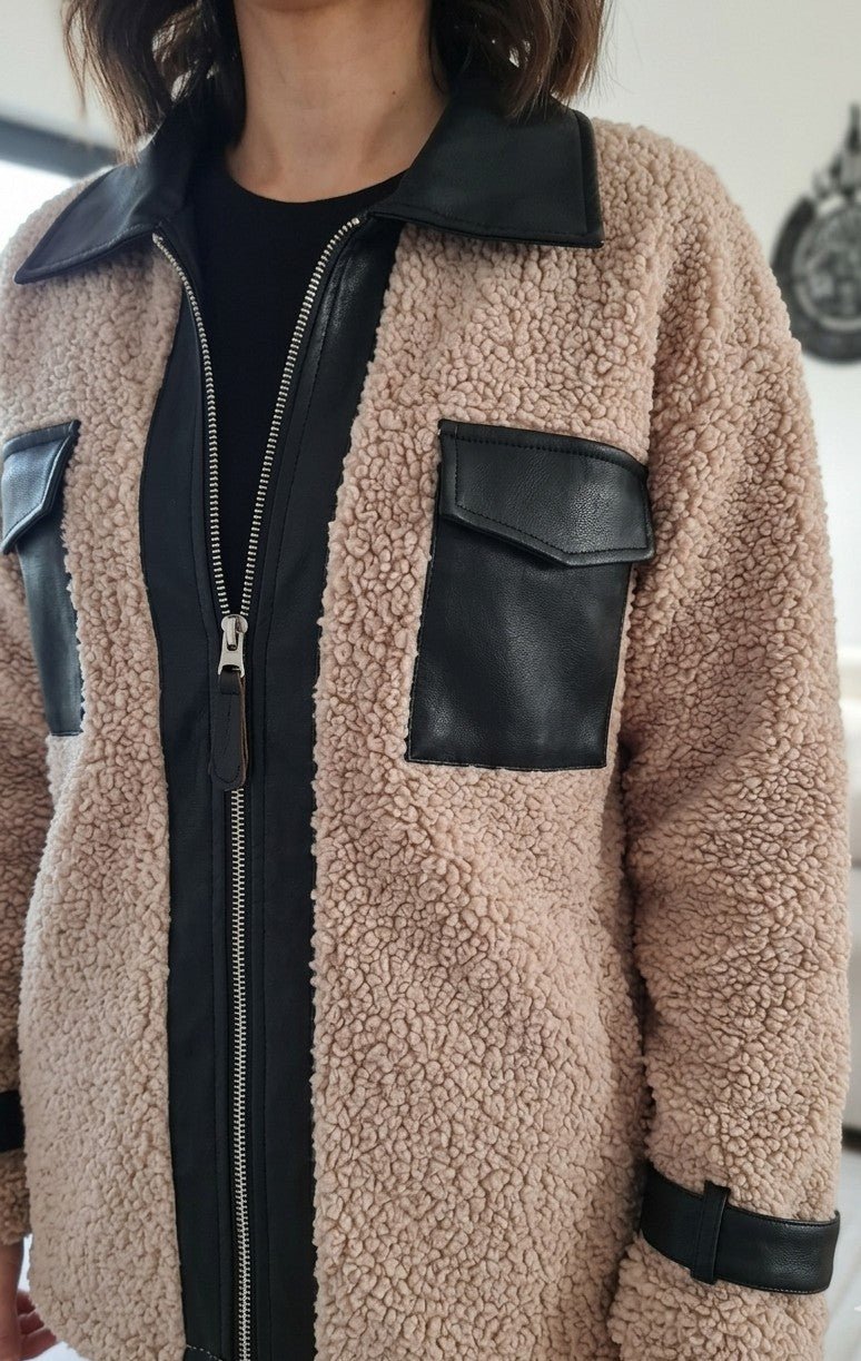 Gilet taupe - Nouriam