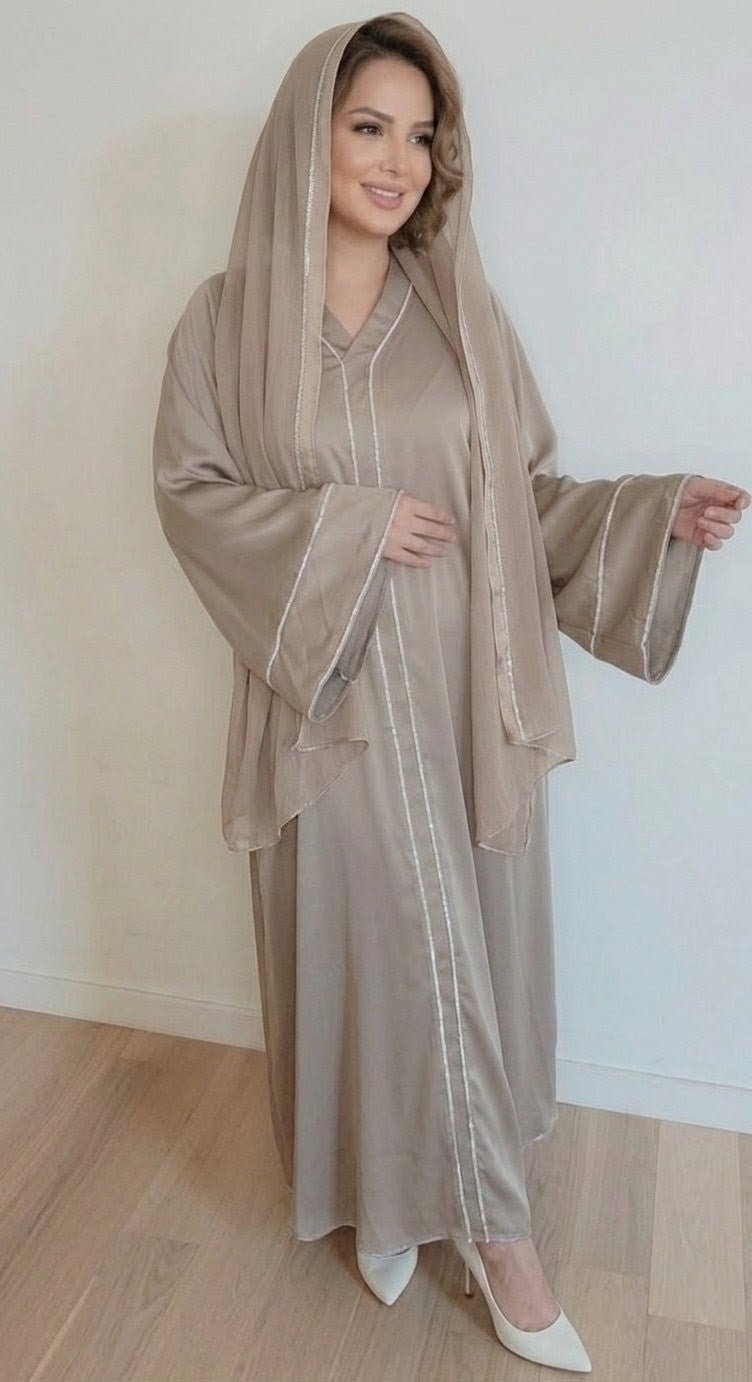 ABAYA élégance structuré - Nouriam
