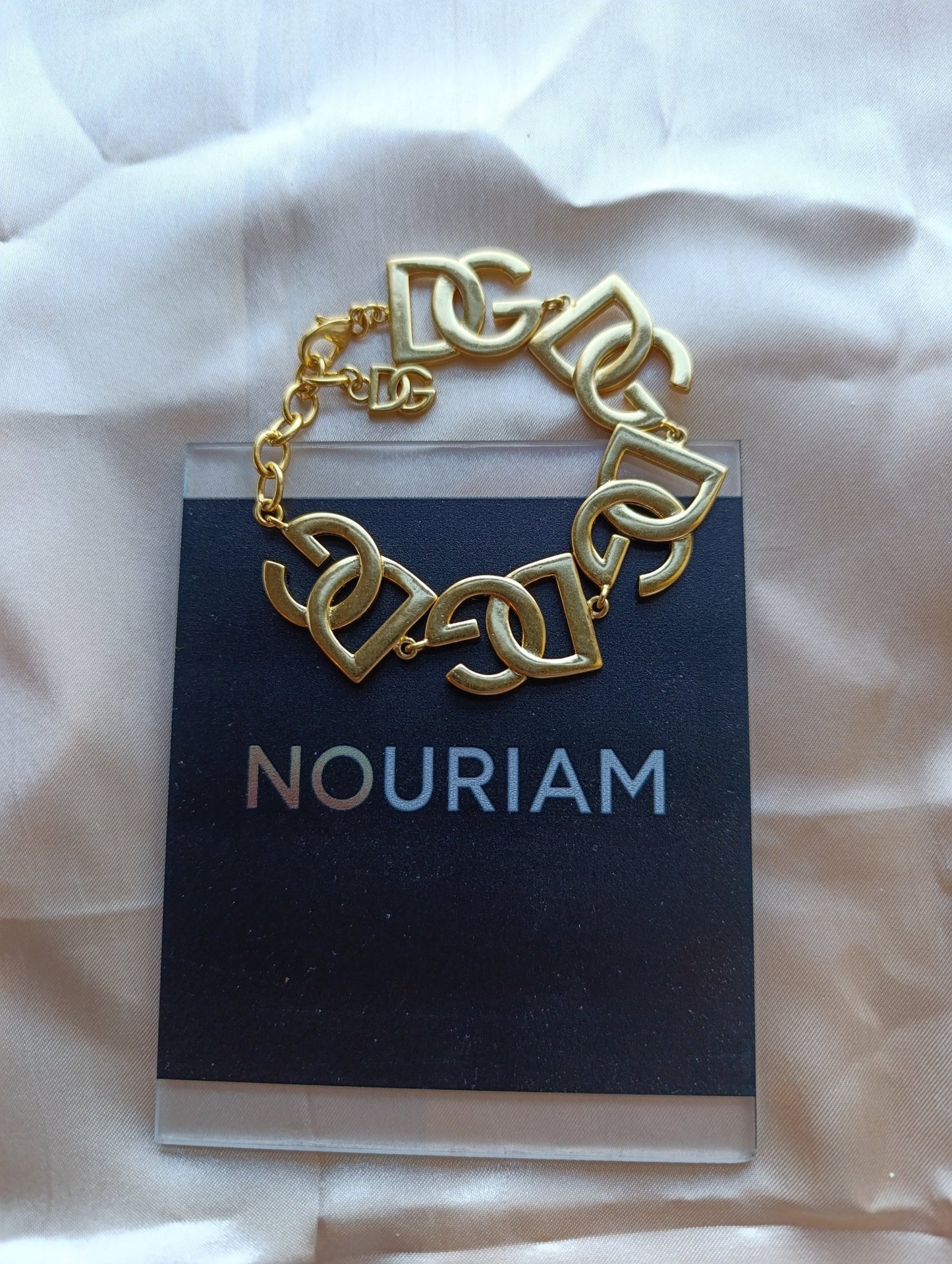 Bracelet goldy en acier inoxydable - Nouriam