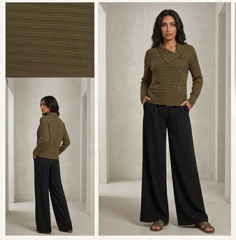 Cardigan à col - Nouriam