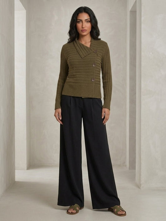 Cardigan à col - Nouriam