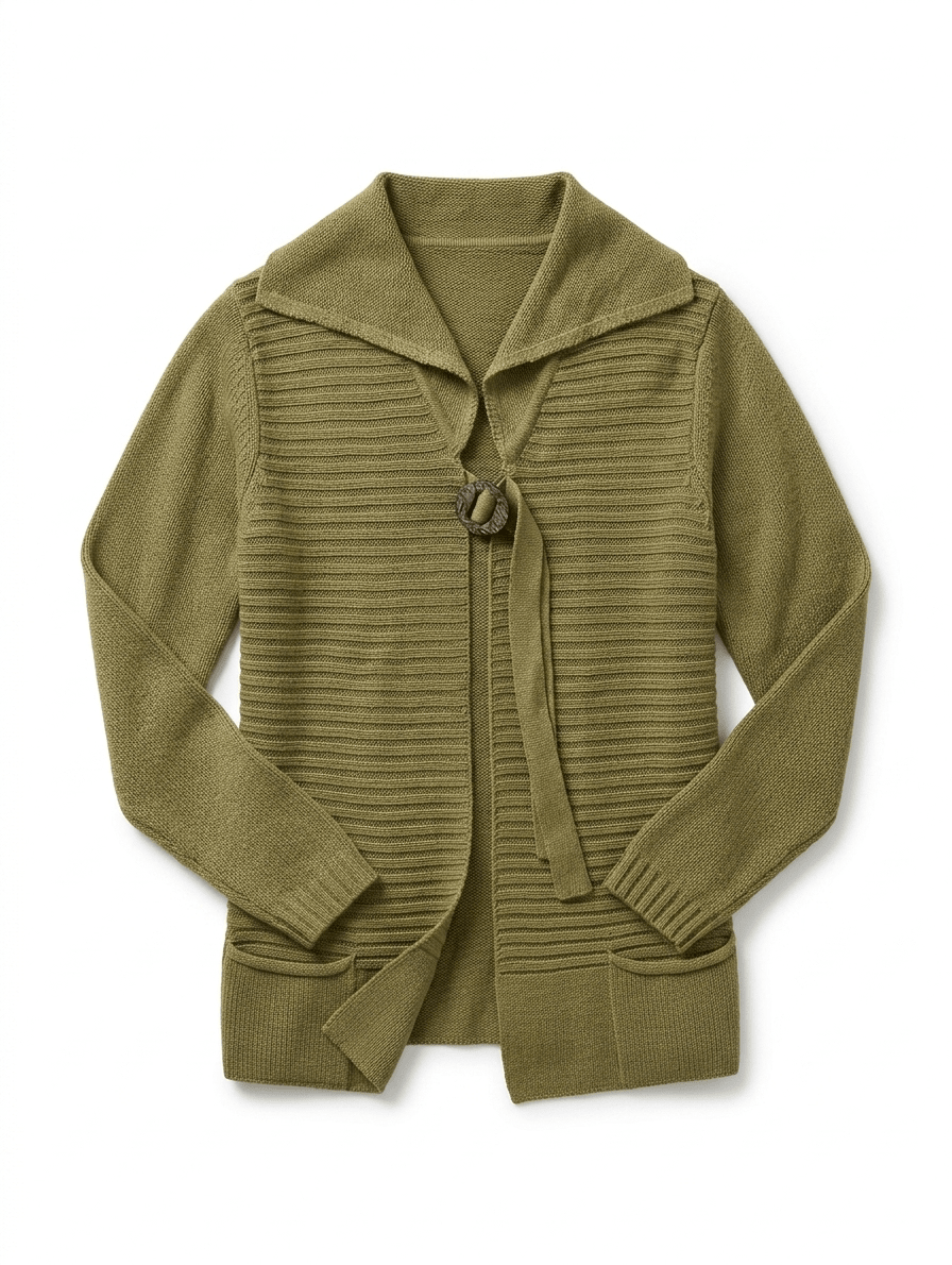Cardigan olive - Nouriam
