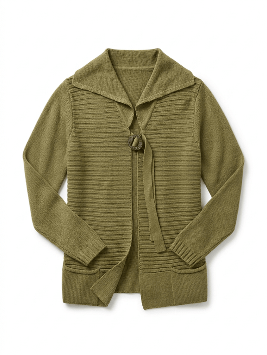 Cardigan olive - Nouriam