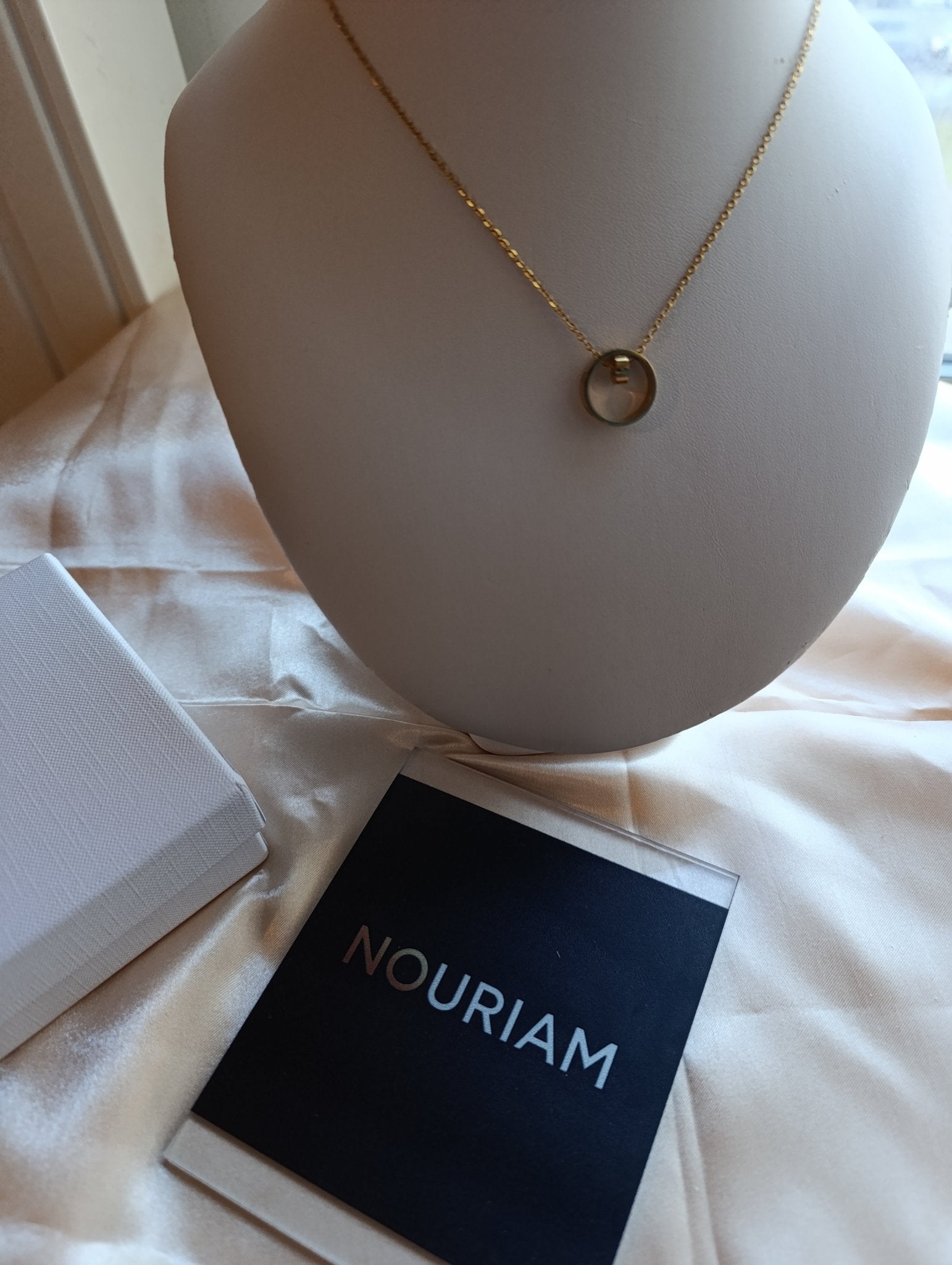 Collier c - love en acier inoxydable - Nouriam