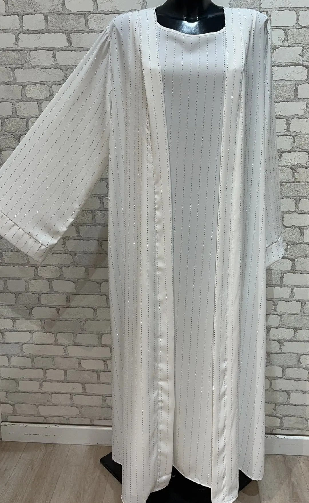 Ensemble Khaliji robe + kimono - Nouriam