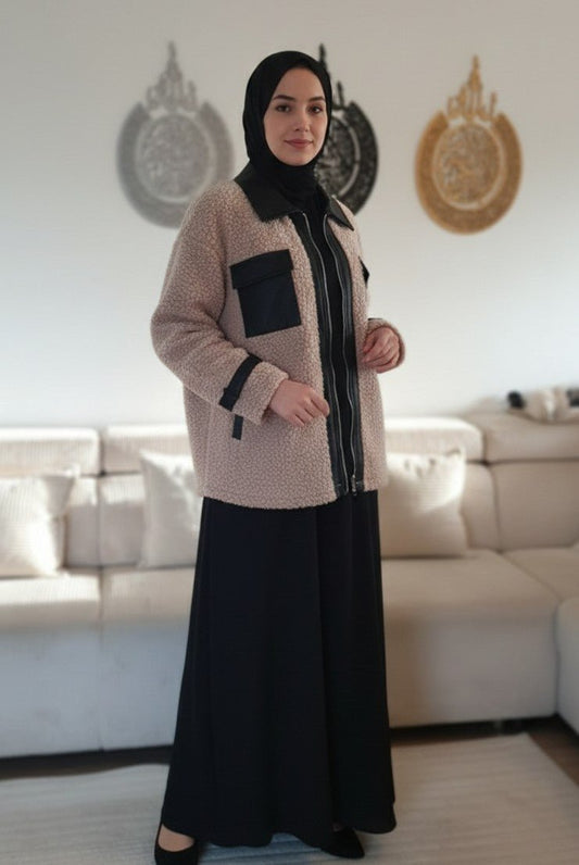 Gilet taupe - Nouriam