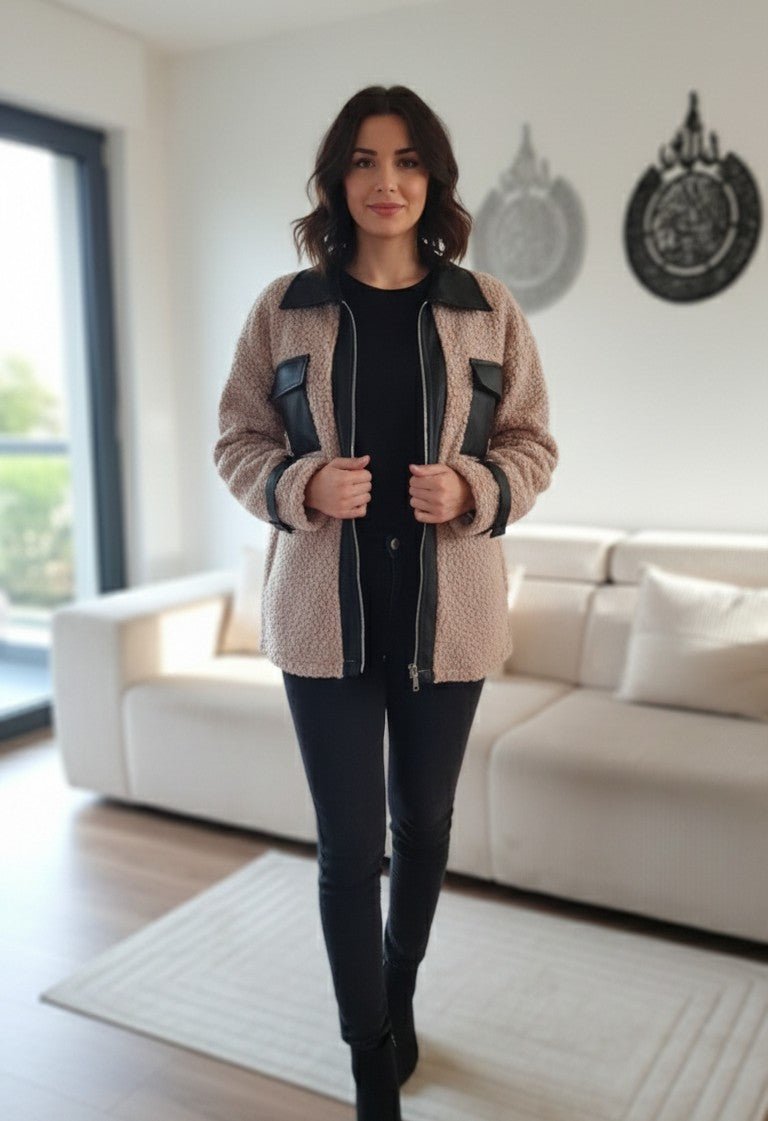 Gilet taupe - Nouriam