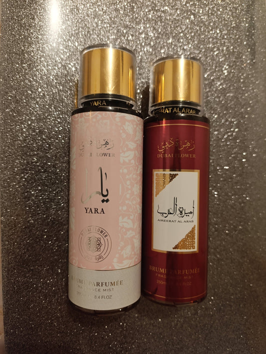 Lot de brume parfumé yara et ameerat al arab - Nouriam
