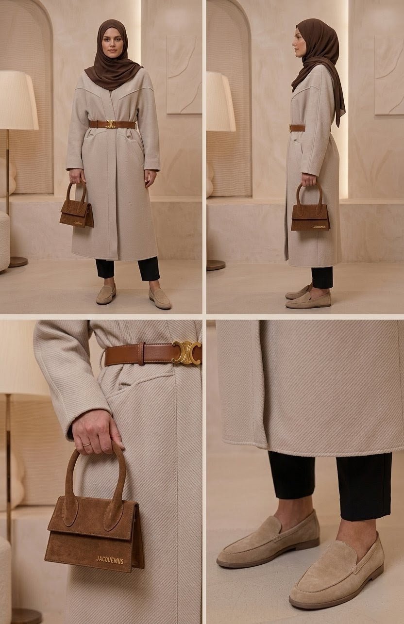 Manteau trenchy - Nouriam