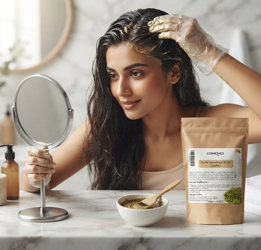 Poudre de jujubier (sidr) poudre magique repousse et volume cheveux - Nouriam