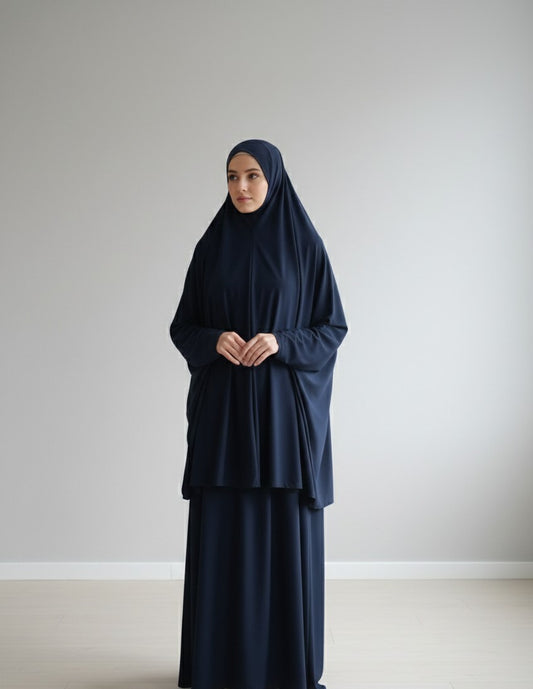 Ensemble mastour bleu nuit