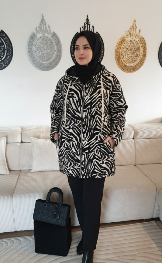 MANTEAU MI-LONG - ZEBRESSE