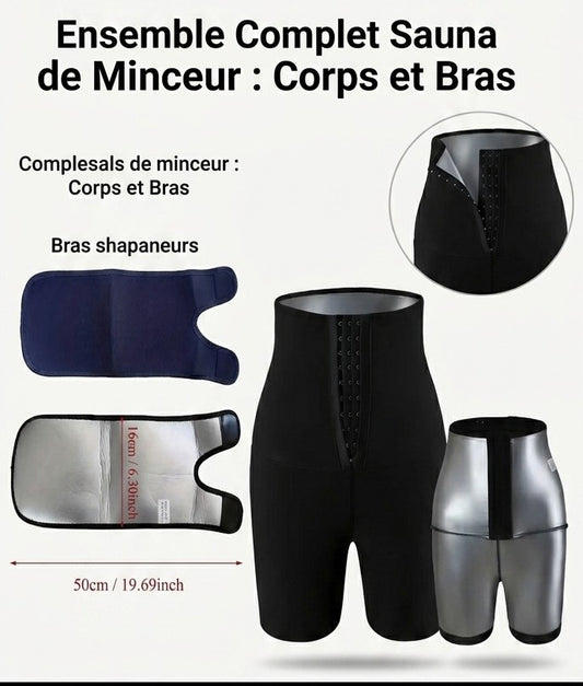 Ensemble de sudation sauna minceur
