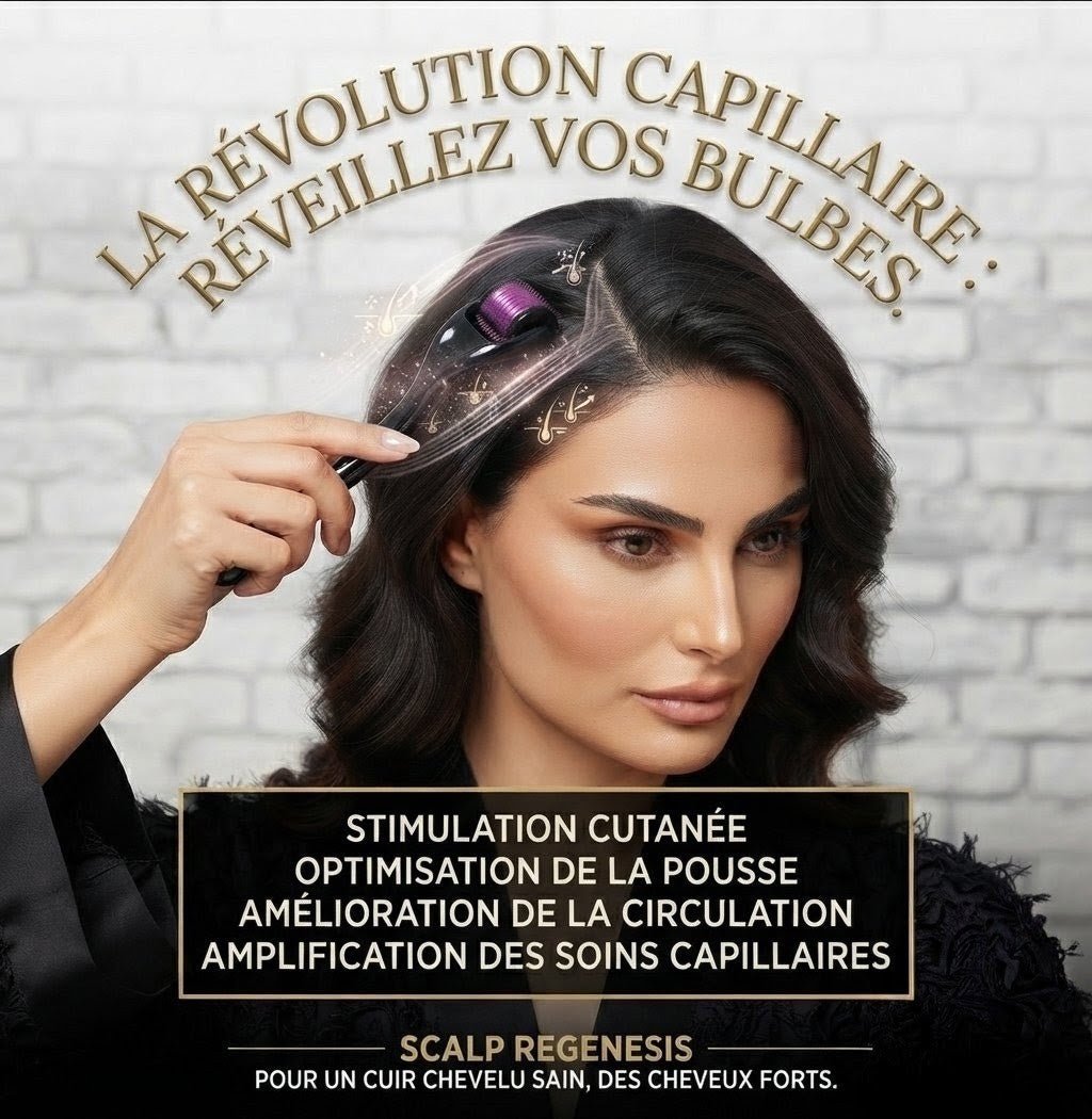 Rouleau révolutionnaire à repousse cuir chevelu - Nouriam